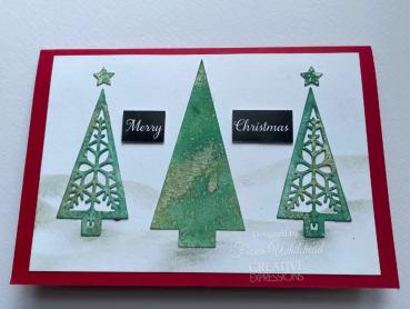 Creative Expressions - Stanzschablone "Snowflake Tree-O" Craft Dies Design by Sue Wilson