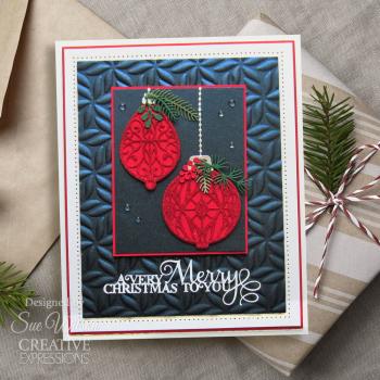 Creative Expressions - Stanzschablone "Opulent Baubles" Craft Dies Design by Sue Wilson