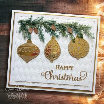 Creative Expressions - Stanzschablone "Opulent Baubles" Craft Dies Design by Sue Wilson