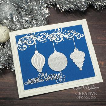 Creative Expressions - Stanzschablone "Vintage Baubles" Craft Dies Design by Sue Wilson