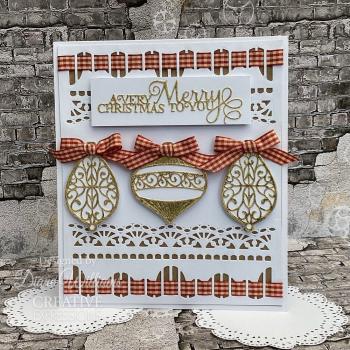 Creative Expressions - Stanzschablone "A Very Merry Christmas" Craft Dies Design by Sue Wilson