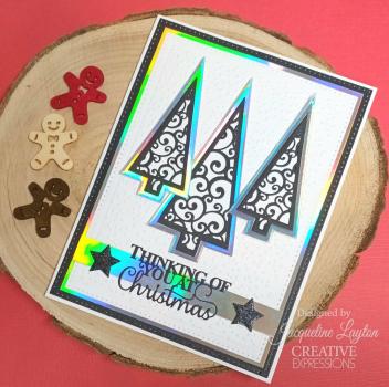 Creative Expressions - Stanzschablone "Thinking Of You At Christmas" Craft Dies Design by Sue Wilson