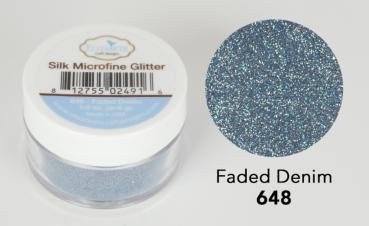 Elizabeth Craft Designs - Glitzer "Faded Denim 648" Silk Microfine Glitter 11g