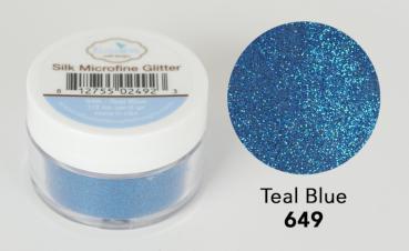 Elizabeth Craft Designs - Glitzer "Teal Blue 649" Silk Microfine Glitter 11g
