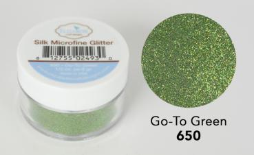 Elizabeth Craft Designs - Glitzer "Go-To-Green 650" Silk Microfine Glitter 11g