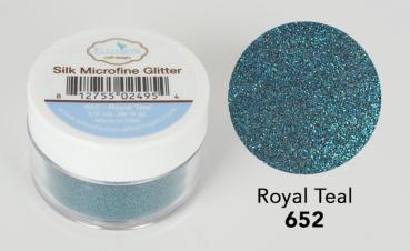 Elizabeth Craft Designs - Glitzer "Royal Teal 652" Silk Microfine Glitter 11g