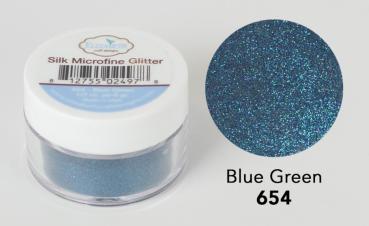 Elizabeth Craft Designs - Glitzer "Blue Green 654" Silk Microfine Glitter 11g