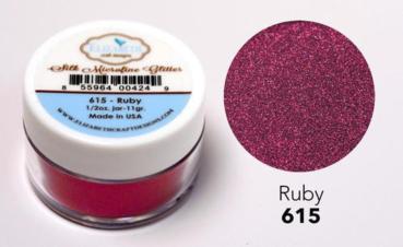 Elizabeth Craft Designs - Glitzer "Ruby 615" Silk Microfine Glitter 11g