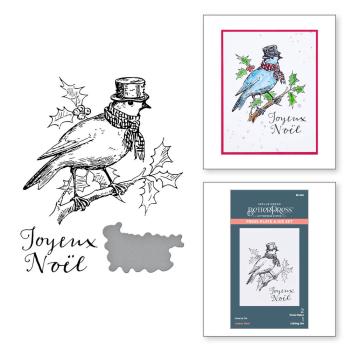 Spellbinders - Press Plate & Dies "Joyeux Noel"