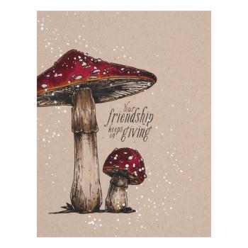 Spellbinders - Press Plate & Dies "Mushroom Duo"