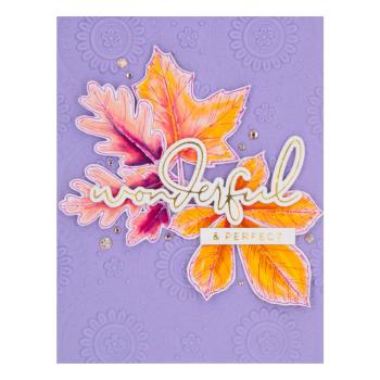 Spellbinders - Press Plate & Dies "Autumn Leaves"