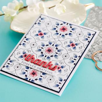 Spellbinders - Press Plate & Dies "Floral View"