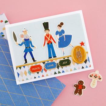 Spellbinders - Aufkleber "Nutcracker Ballet" Chipboard Sticker