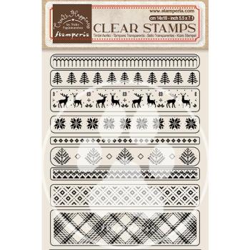 Stamperia - Stempelset "Borders" Clear Stamps