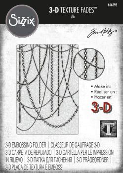 Sizzix - 3D Prägefolder "Sparkle" Embossing Folder Design by Tim Holtz