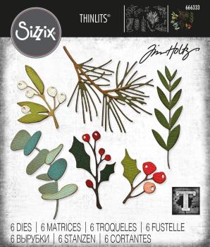 Sizzix - Stanzschablone "Festive Gatherings" Thinlits Craft Dies by Tim Holtz