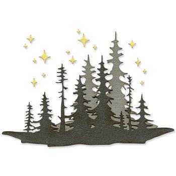 Sizzix - Stanzschablone "Forest Shadows" Thinlits Craft Dies by Tim Holtz