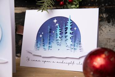 Sizzix - Stanzschablone "Forest Shadows" Thinlits Craft Dies by Tim Holtz