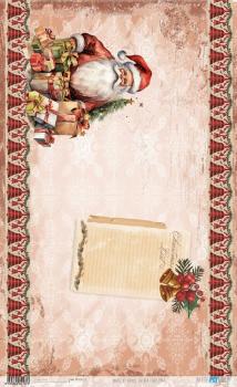 Paper For you - Decoupage Papier "Father Christmas I" Rice Paper Kit A4 - 6 Bogen