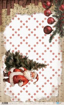 Paper For you - Decoupage Papier "Father Christmas II" Rice Paper Kit A4 - 4 Bogen