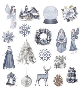 Papers For You - Stanzteile "Snow On The Forest" Die Cuts