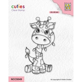 Nellie's Choice - Stempel "Giraffe" Clear Stamps Cuties