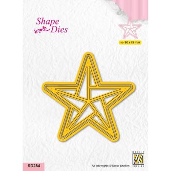 Nellie Snellen - Stanzschablone "Stars Origami" Shape Dies