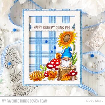 My Favorite Things - Stempel "Sunflower Gnomes" Clear Stamps