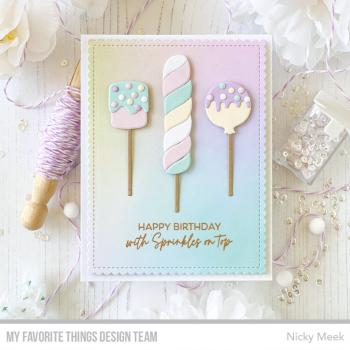 My Favorite Things - Designpapier "Sweet Summer Color Blends" Paper Pad 6x6 Inch - 24 Bogen