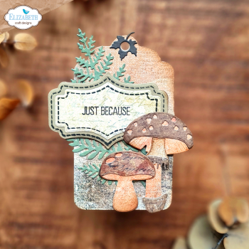 Elizabeth Craft Designs - Stempelset "Layered Labels" Clear Stamps