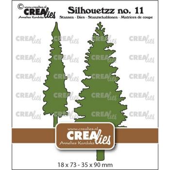 Crealies - Stanzschablone "Trees A" Silhouetzz Dies