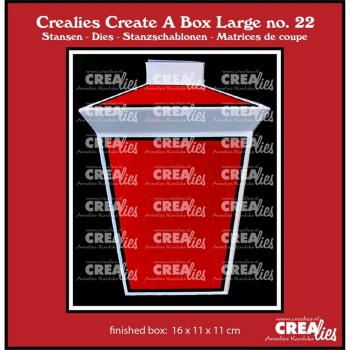 Crealies - Stanzschablone "Lantern" Create A Box Large Dies