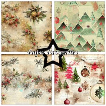 Paper Favourites - Designpapier "Santas Present" Paper Pack 12x12 Inch 8 Bogen