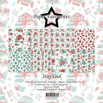 Paper Favourites - Designpapier "Stay Cool" Paper Pack 12x12 Inch 8 Bogen