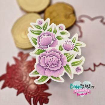 Carlijn Design "Flowers Peony" Hot Foil  