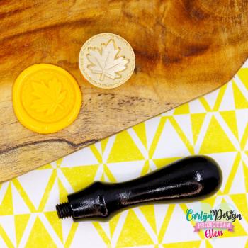 Carlijn Design - Wachssiegel Stempel "Autumn Leaf" Wax Seal Stamp 28