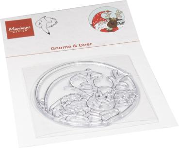 Marianne Design - Stempel "Gnome & Deer" Clear Stamps