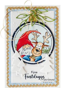 Marianne Design - Stempel "Gnome & Deer" Clear Stamps