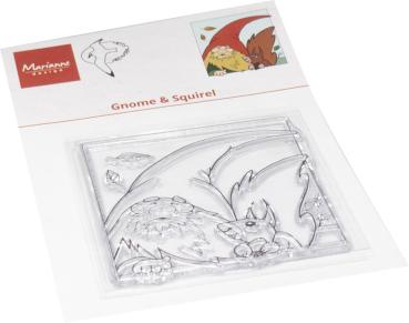 Marianne Design - Stempel "Gnome & Squirrel" Clear Stamps