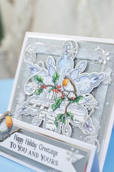 Crafters Companion - Stempelset "Nature's Winter" Clear Stamps