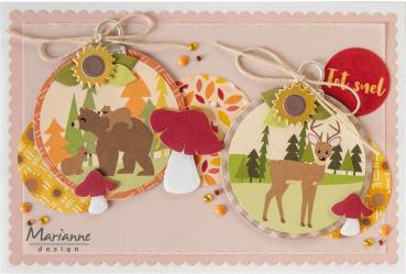 Marianne Design - Präge- und Stanzschablone "Christmas Bauble" Creatables Dies