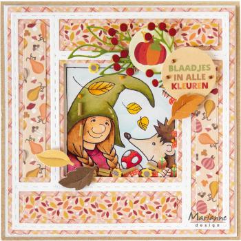 Marianne Design - Designpapier "Welcome Fall" Paper Pad A4 - 8 Bogen 