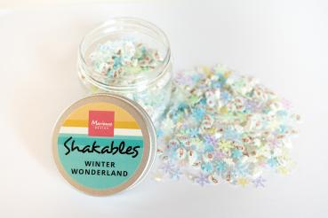 Marianne Design - Streuteile "Winter Wonderland" Shakables 30g