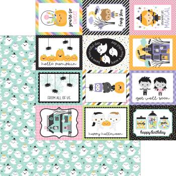 Doodlebug Design - Designpapier "Sweet & Spooky" Paper Pack 6x6 Inch - 24 Bogen