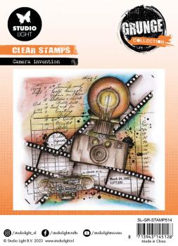 Studio Light - Stempel "Camera Invention" Clear Stamps Grunge Collection