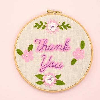 Gemini - Stanzschablone "Thank You" Cut 'N' Stich Dies