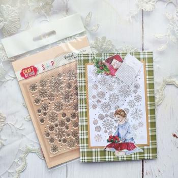 Craft & You Design - Stempel "Snowflakes" Clear Stamps