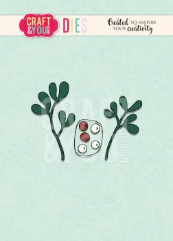 Craft & You Design - Stanzschablone "Mistletoe Twigs" Dies