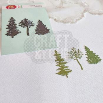 Craft & You Design - Stanzschablone "Trees" Dies