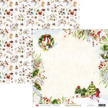 Craft & You Design - Designpapier "Magical Christmas" Paper Pad 12x12 Inch - 12 Bogen